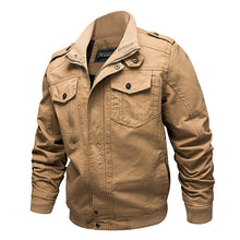 Men's military jacket winter air force cotton 6XL  pilot  jacket  for Spring autumn Classic Army Green Jacket
